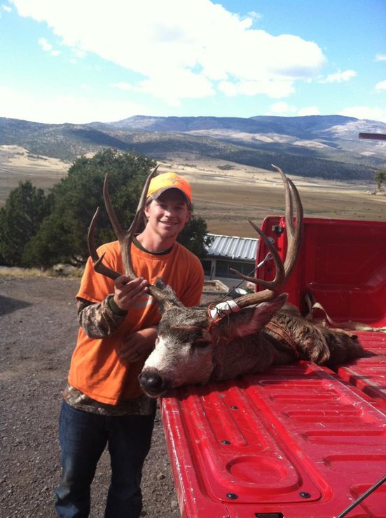 Me with my opening morning buck