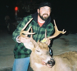 Jim's buck had 18 1/8&amp;quot; spread with real nice palmation and mass