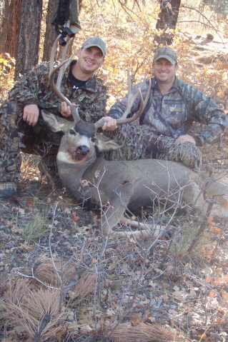 donald and me after my first mule deer