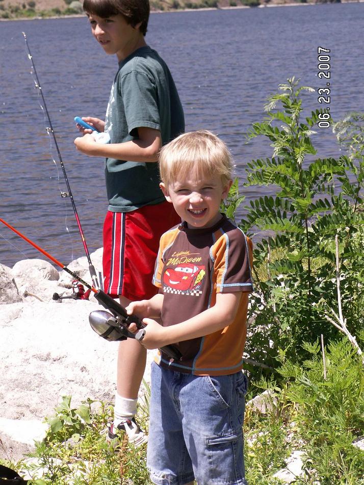 Took the boys fishing this weekend