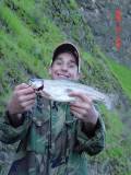 My oldest son, Steven, on a fishing trip a couple months ago