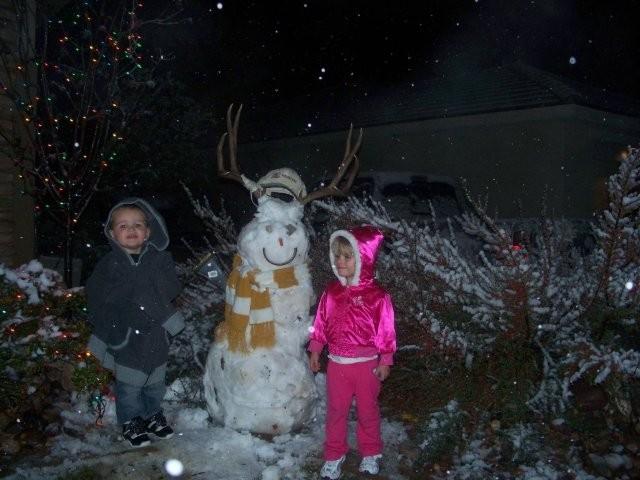 Snowman in St. George