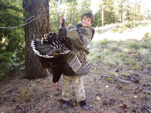 Boys first bird!