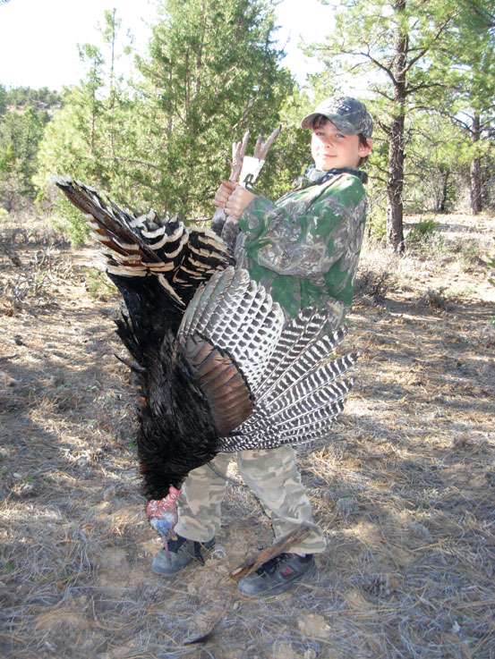 Boys first bird!