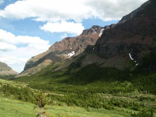 my glacier backpacking trip