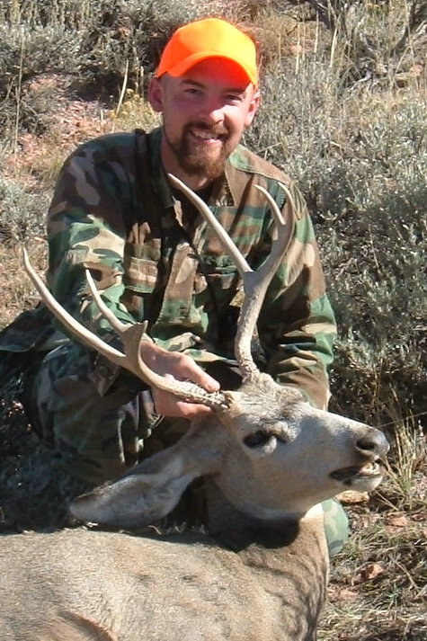 Mike&#039;s very first mulie...and a very happy camper....