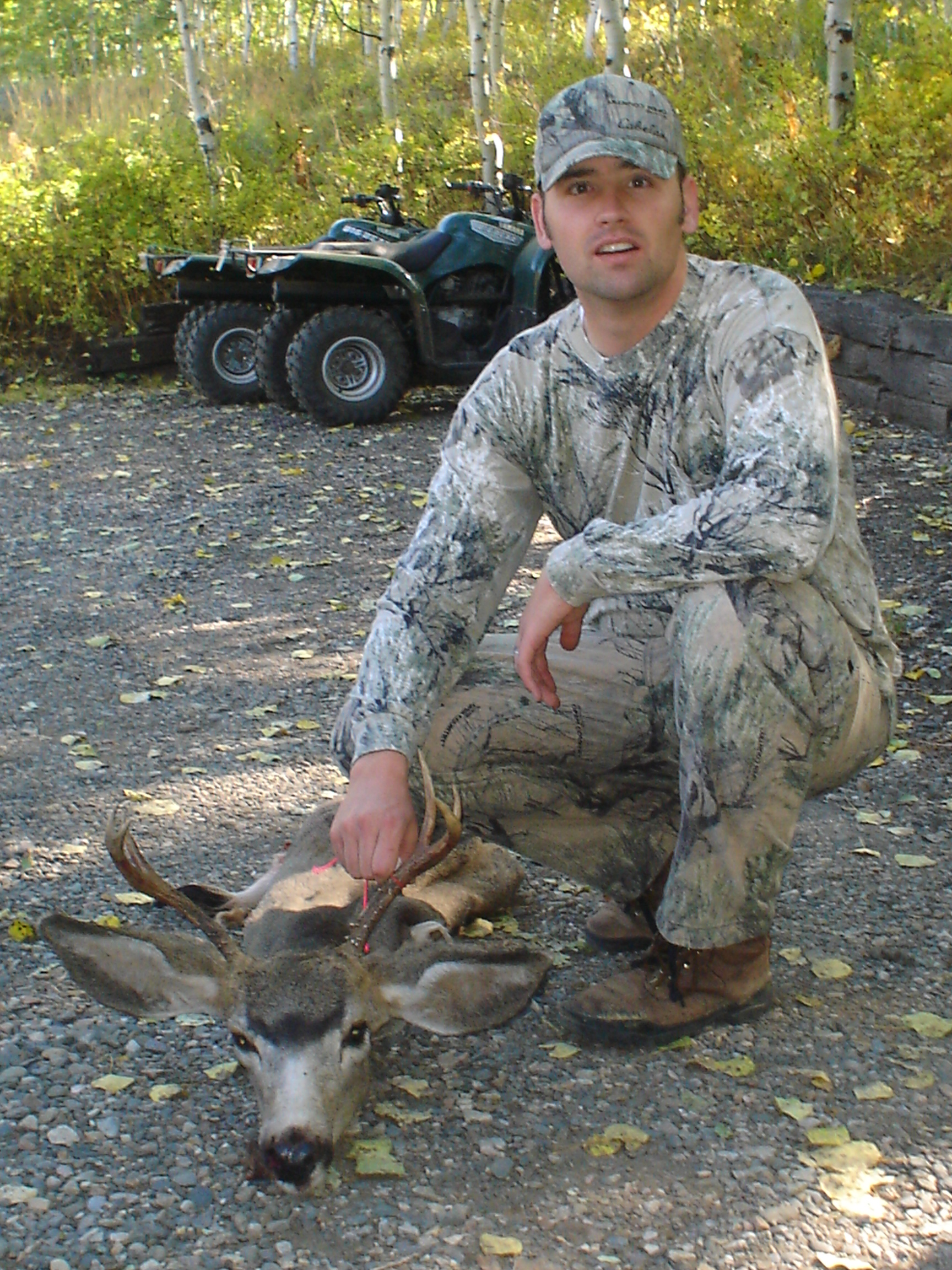 My 1st Muzzleloader Buck (and 1st EVER) - 2009