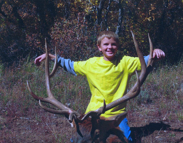 1st Elk for Young Man