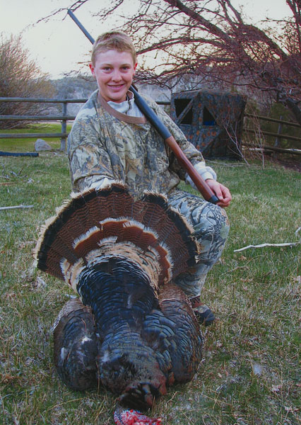 Young Man&#039;s 1st Turkey