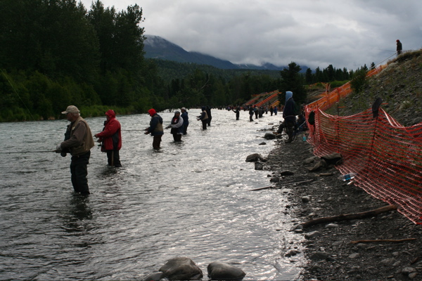 Combat Fishing on the Kenai River