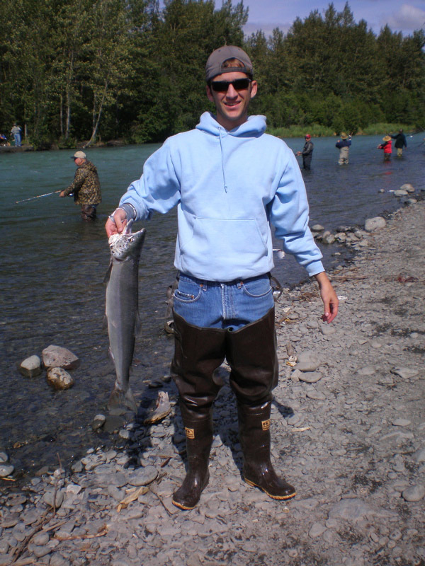 My First Salmon!  A sockeye, or &amp;amp;quot;Red&amp;amp;quot;.