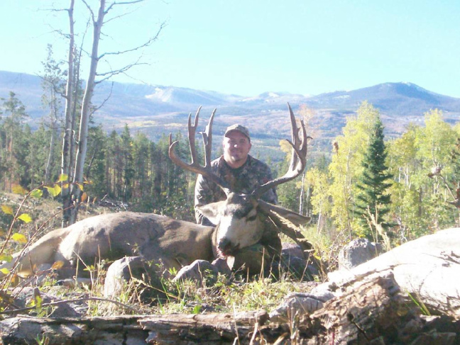 2007 Utah buck (first muzzle loader)