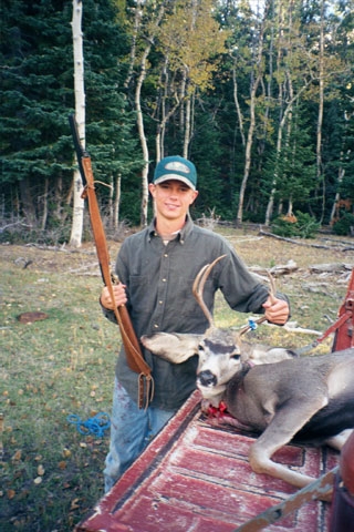 1st buck with a Muzzle Loader