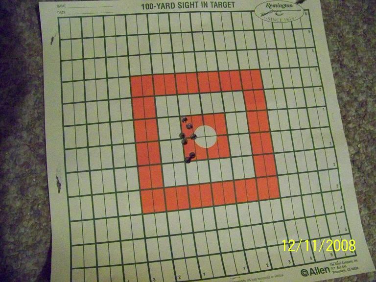 500 yd target