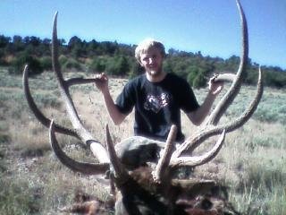 Gator and his 2009 Pahvant muzzy Bull