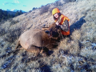 My neice&#039;s first elk