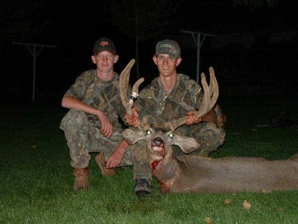 03 first buck with a bow