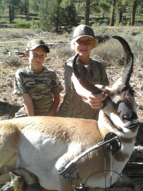 AWESOME 2012 bow hunt, For the wife and kids