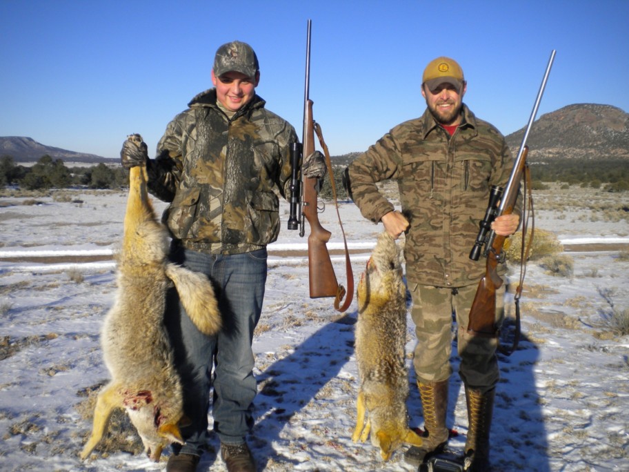 Nephews first coyote