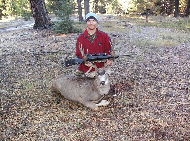 My first big buck!