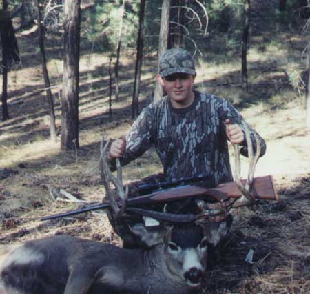 Patrick Lindsey&#039;s 1st buck.