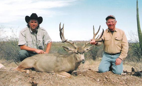 Desert Mule Deer hunted in Sonora Mexico