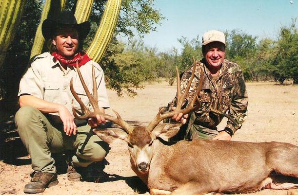 Desert Mule Deer hunted in Sonora Mexico