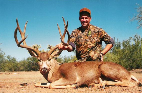 Desert Mule Deer hunted in Sonora Mexico