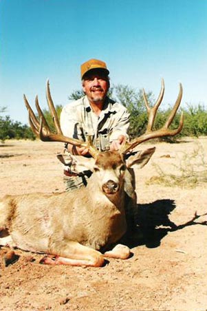 Desert Mule deer hunted in Sonora Mexico