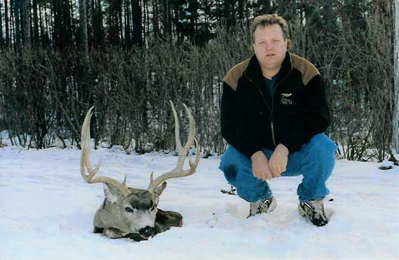 Muley taken near Medicine Hat, Alberta.