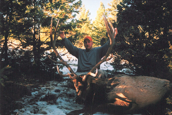 Scott Holden, with Josh&#039;s Elk