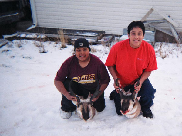 Our first antelope in Alberta, Canada. Walkara Kunkel &amp;amp; Ammon Kunkel