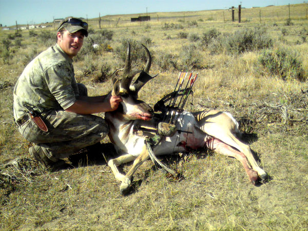 Jordan Hypes - Wyoming (86 4/8 pope-young and is the New Wyoming State Record antelope. He is 16 1/8&amp;quot; tall, with 7 &amp;quot; b