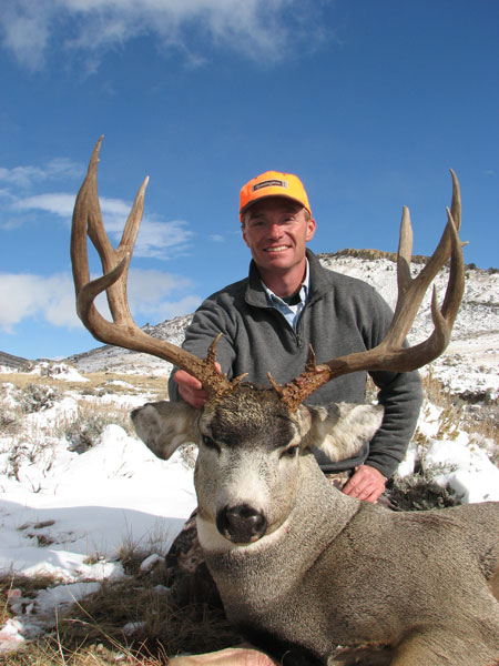 Will Stuart - 07 Wyoming mule deer, shot 10/21/07. A 6x7 that grossed 180