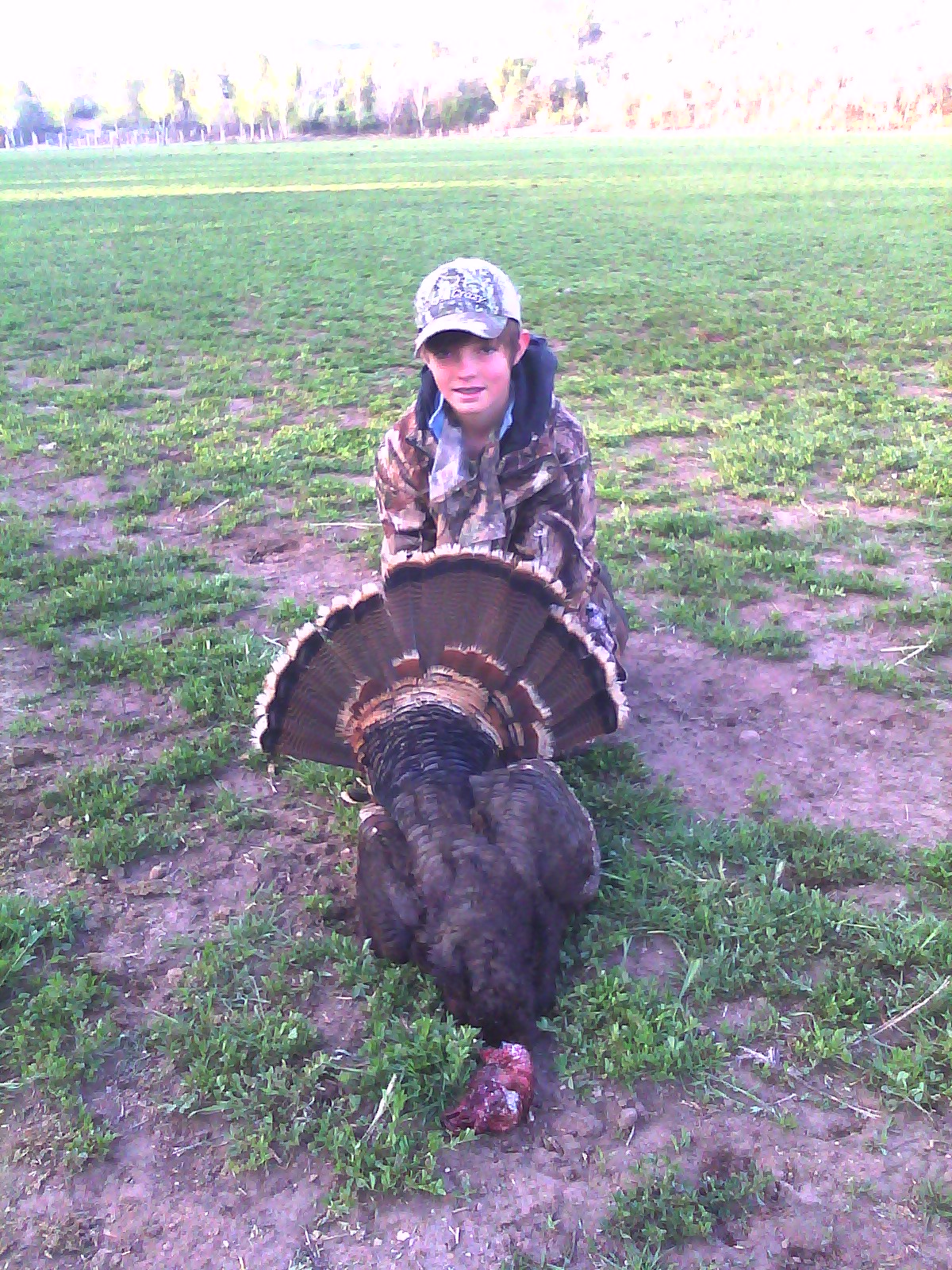 My first turkey in southern utah 2010