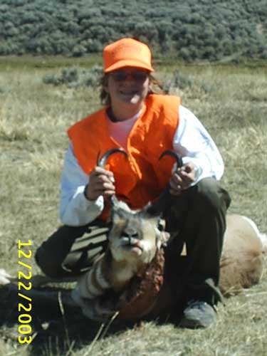 Jared Radosevich&#039;s first buck antelope . It is 13&amp;quot; tall and 6&amp;quot; thick at the base.†I shot this†buck antelope in Wyomi