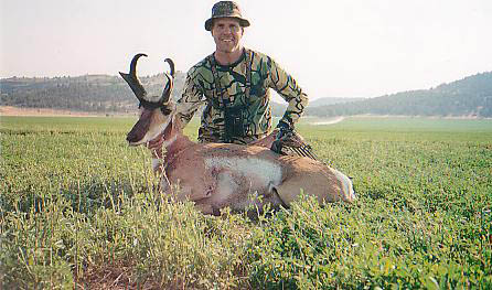 Roy Grace record book antelope arrowed in California during 2002 season.