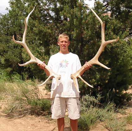 Dallin sent these beautiful elk sheds found in July of 2003.  He posted the sheds in the &amp;quot;Shed Hunting&amp;quot; forum also.