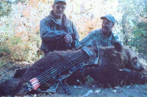 Rodney Merchant shot this bear in Central Utah