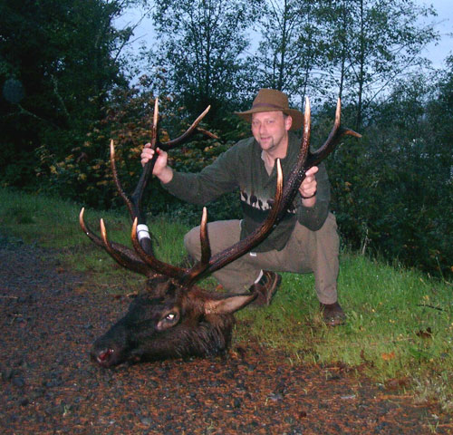 Scott Emmert - Roosevelt bull (6x6) Western Oregon