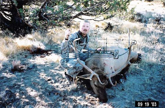 Brian Shepherd 2003 6x5 Taken in central Oregon (Archery)