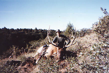 Roy E. Grace record book bull elk, taken in Arizona.