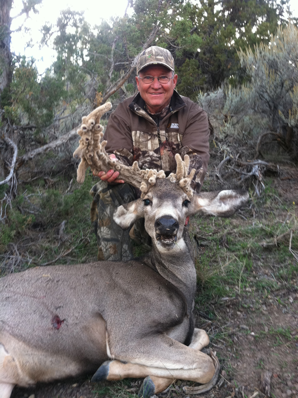 My first ever buck, Oct. 19 on CWMU in Northern Utah. 